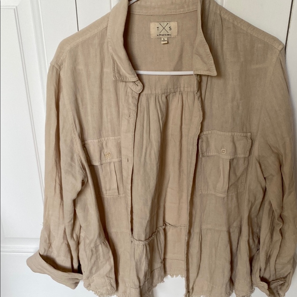 Thread and Supply Tan Women's Jacket